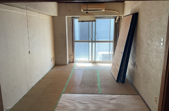 室内状態が悪い部屋